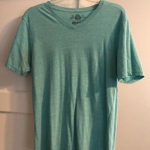 Men’s blue V-neck
